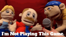 Sml Marvin GIF - Sml Marvin Im Not Playing This Game GIFs