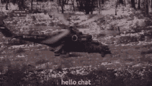 hello chat gif mi24 helicopter