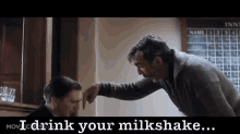 Drink Your Milkshake GIF - Milkshake Drink Mean GIFs