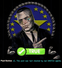 Deus Ex Unatco GIF - Deus Ex Unatco Fact GIFs