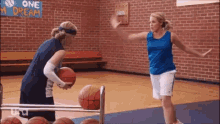 Playing House Basketball GIF - Playing House Basketball Maggie GIFs