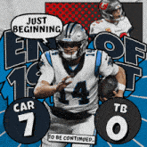 Tampa Bay Buccaneers (0) Vs. Carolina Panthers (7) First-second Quarter Break GIF - Nfl National Football League Football League GIFs