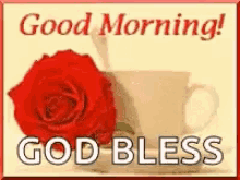Good Morning Red Rose GIF - Good Morning Red Rose Coffee GIFs