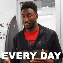 Every Day Marques Brownlee GIF - Every Day Marques Brownlee Every Single Day GIFs
