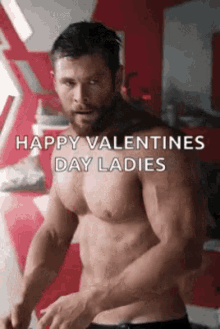 Happy Valentines Day Chris Hemsworth GIF