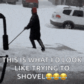 Shovel Slip GIF - Shovel Slip Ice GIFs