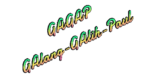 Gagap-galang-galih-paul Sticker - Gagap-galang-galih-paul Stickers