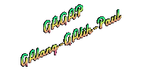 Gagap-galang-galih-paul Sticker