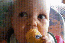 Baby Eating GIF - Baby Eating Excuse You GIFs