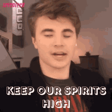 Keep Our Spirits High Griffin GIF - Keep Our Spirits High Griffin Seventeen GIFs