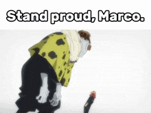 Marco Stand Proud GIF