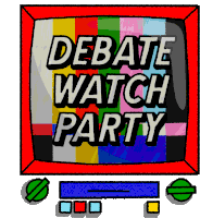 1st Presidential Debate Election Debate Sticker - 1st Presidential Debate Presidential Debate Election Debate Stickers