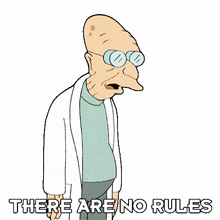 there are no rules professor hubert j farnsworth futurama no regulations exist there are no guidelines