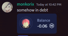 Monko In Debt GIF