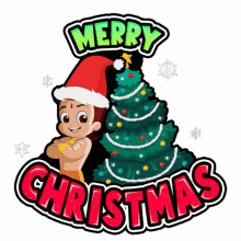 Merry Christmas Chhota Bheem GIF - Merry Christmas Chhota Bheem Christmas Ki Shubhkamnaye GIFs