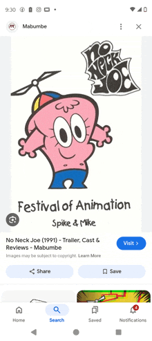 a screenshot of a cartoon character called no neck joe