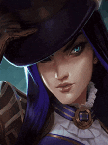 League Of Legends Caitlyn GIF