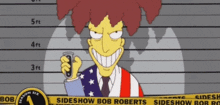 The Simpsons Mug Shot GIF - The Simpsons Mug Shot Sideshow Bob GIFs