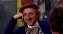 willy wonka oh really grin gene wilder tell me more