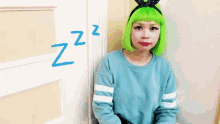 Sleeping Goldie Chan GIF - Sleeping Goldie Chan Tired GIFs