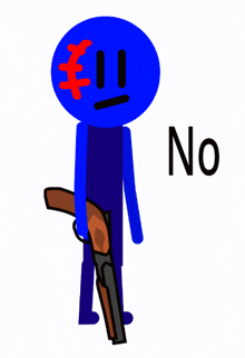 Disappointed Stick Man Okay GIF