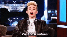 Miley Cyrus Natural GIF - Miley Cyrus Natural Im100percent Natural GIFs