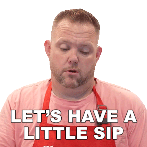 Let'S Have A Little Sip Matthew Hussey Sticker - Let'S Have A Little Sip Matthew Hussey The Hungry Hussey Stickers