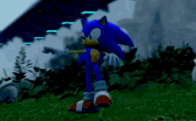 Sonic Frontiers Sonic The Hedgehog GIF - Sonic Frontiers Sonic The Hedgehog Chaos Emerald GIFs