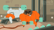 Bravest Warriors Work Out GIF - Bravest Warriors Work Out Gym GIFs