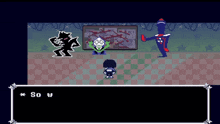 a video game where a character says so who is mike who is he is he just tenna 's imaginary fr
