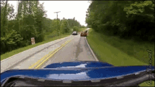 This Driver Who Was Lucky To Find A Deer That Knew Parkour. GIF - Deer Closecall Animal GIFs