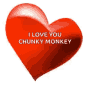 Te Amo Heart GIF - Te Amo Heart Love You Chunky Monkey GIFs