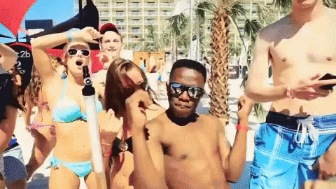 Party Beach GIF - Party Beach Party Dancing - Discover & Share GIFs