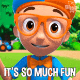It'S So Much Fun Blippi GIF - It'S So Much Fun Blippi Blippi Wonders - Educational Cartoons For Kids GIFs