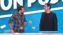 Cyril Hanouna Camille GIF - Cyril Hanouna Camille Combal GIFs