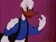 Donald Duck Scheming GIF - Donald Duck Scheming Evil Laugh GIFs
