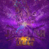 a purple background with the words jaguar tercer lugar in gold letters