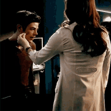 snowbarry the flash treating wounds