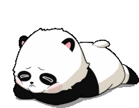 Panda Sad Sticker - Panda Sad Stickers