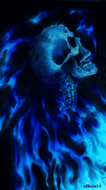 Blue Skull GIF - Blue Skull GIFs