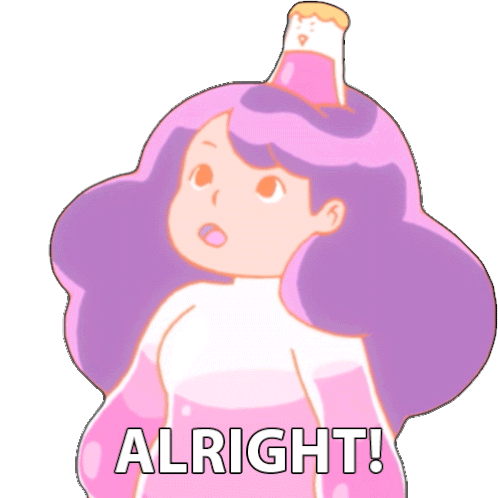 Alright Bee Sticker - Alright Bee Bee And Puppycat Stickers