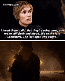 i loved them , i did . but they 're ashes now