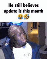 Update This Month Thinks GIF - Update This Month Update Month GIFs