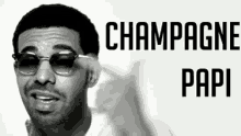 Drake Champagne Papi GIF - Champagne Papi Drake Sunglasses GIFs