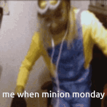 Minion Monday GIF - Minion Monday GIFs