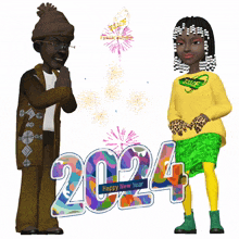Happy New Year Happy New Year 2024 GIF - Happy New Year Happy New Year 2024 New Years GIFs
