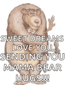 Go To Sleep Goodnight GIF - Go To Sleep Goodnight Bear Hug GIFs