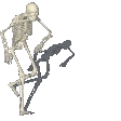 Skeleton Dancing Sticker - Skeleton Dancing Hyper Stickers