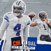 Dallas Cowboys Vs. Chicago Bears Pre Game GIF - Nfl National Football League Football League GIFs