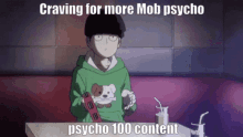 Mob Psycho100 Mob GIF - Mob Psycho100 Mob Craving GIFs